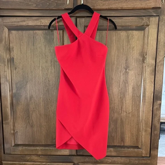 Likely | Dresses | Likely Red Asymmetrical Mini Dress 2 | Poshmark